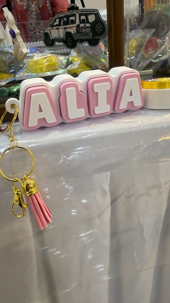 Customized 3d Printed Name Clicker_thumbnail_5